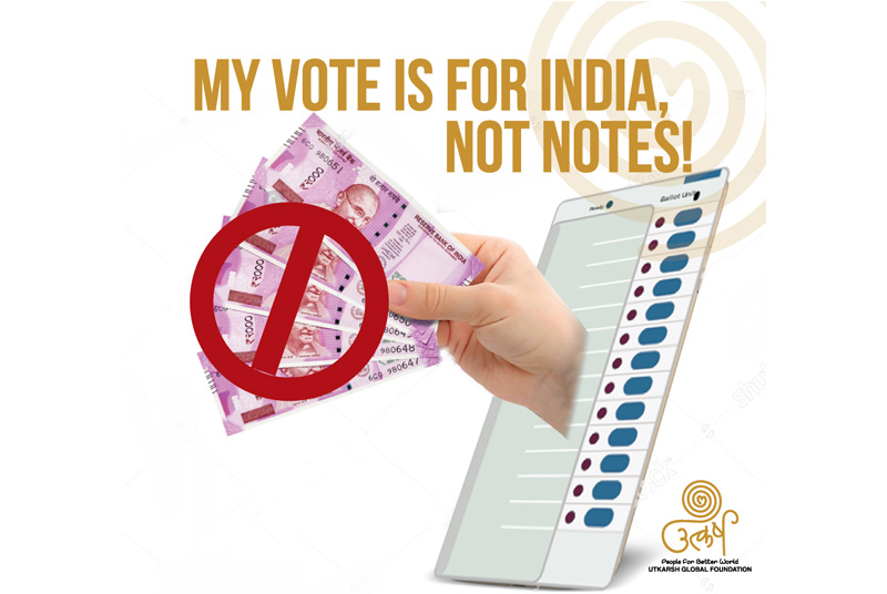 My vote is for India, not notes.