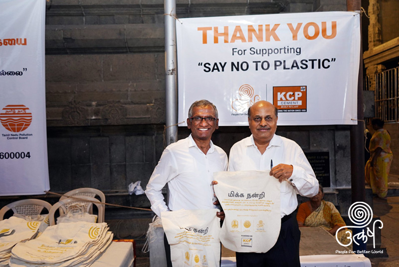 Say No To Plastic @ Tamil Nadu